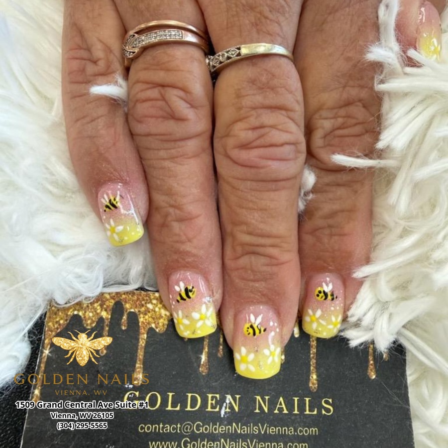 Golden Nails